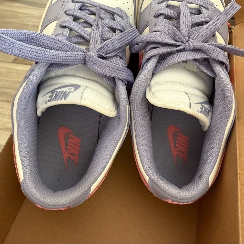 Nike Womens Sneakers Lavender Pink White - Picture 6 of 8
